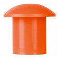 Plastic Domed Mushroom Rebar Cap Bright Orange 25 Count H511877