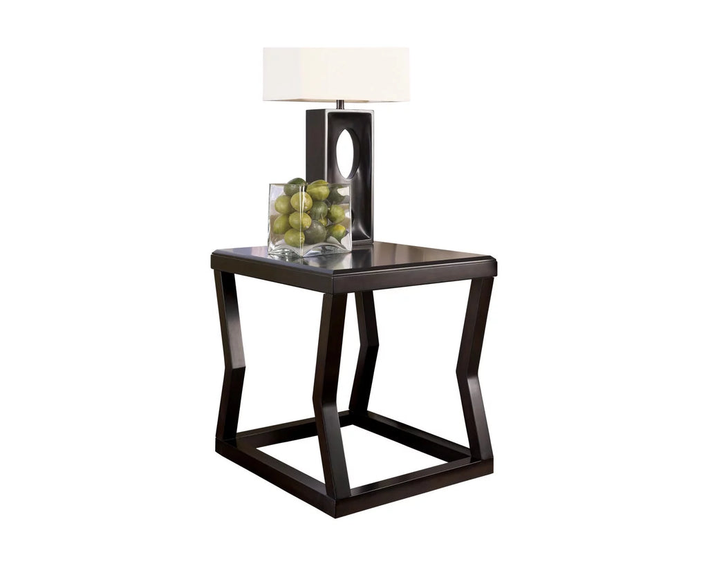 Contemporary Espresso End Table H3740
