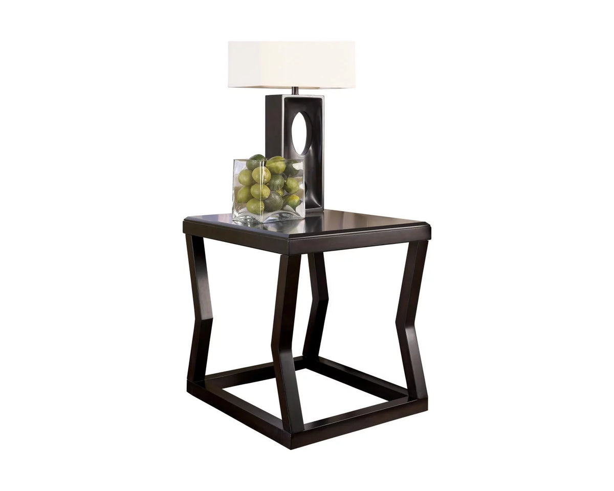 Contemporary Espresso End Table H3740
