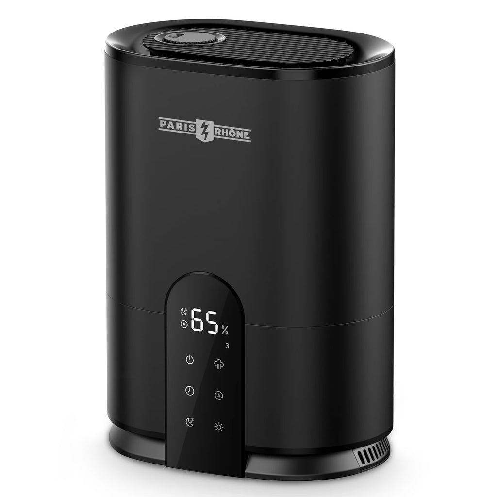 4L Ultrasonic Cool Mist Humidifier with Humidistat, Black F170