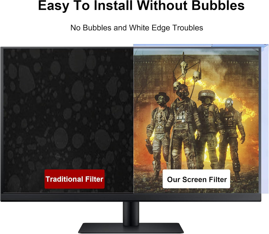 22 Inch Blue Computer Screen Protector Pack of 2 I3266