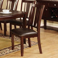 Slat Back Side Chair in Wire-Brushed Oak U1061