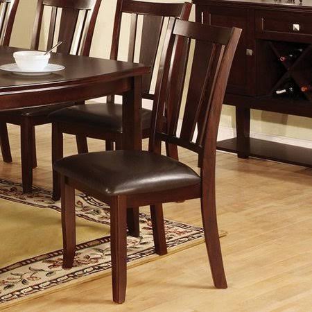 Slat Back Side Chair in Wire-Brushed Oak U1061