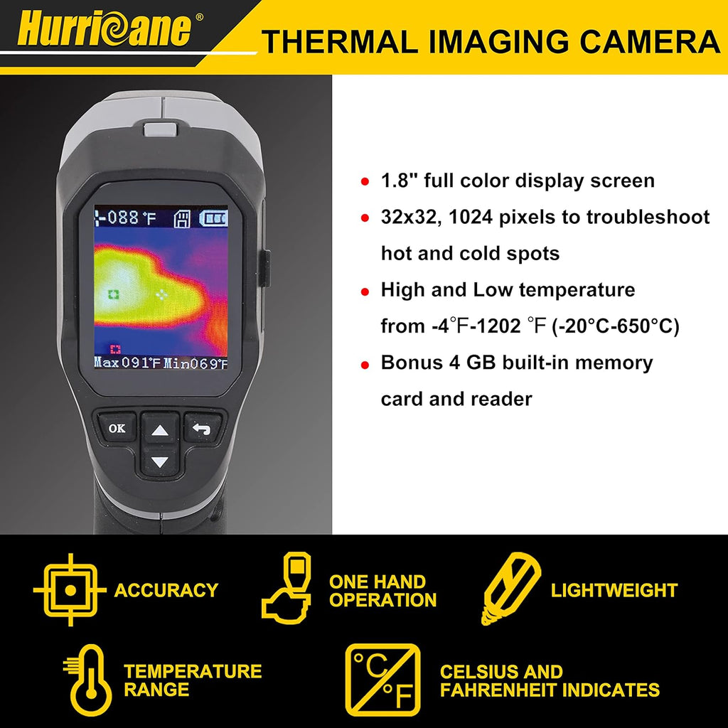 1.8 LCD Handheld Infrared Thermal Imaging Camera Z70089