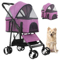 3-in-1 Pet Stroller with Detachable Carrier & Cup Holder N30829