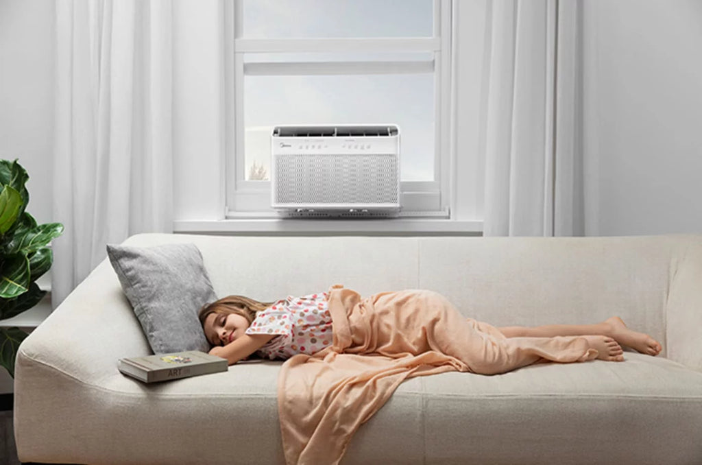 8,000 BTU Smart Inverter U-Shaped Window Air Conditioner X944376