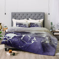 Ultramarine Marble Queen Comforter V43070