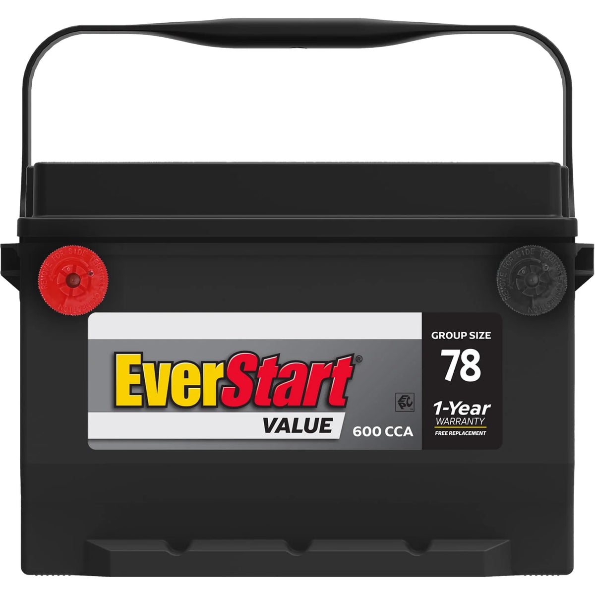 Lead Acid Automotive Battery Group Size 78 12 Volt 600 CCA V2289