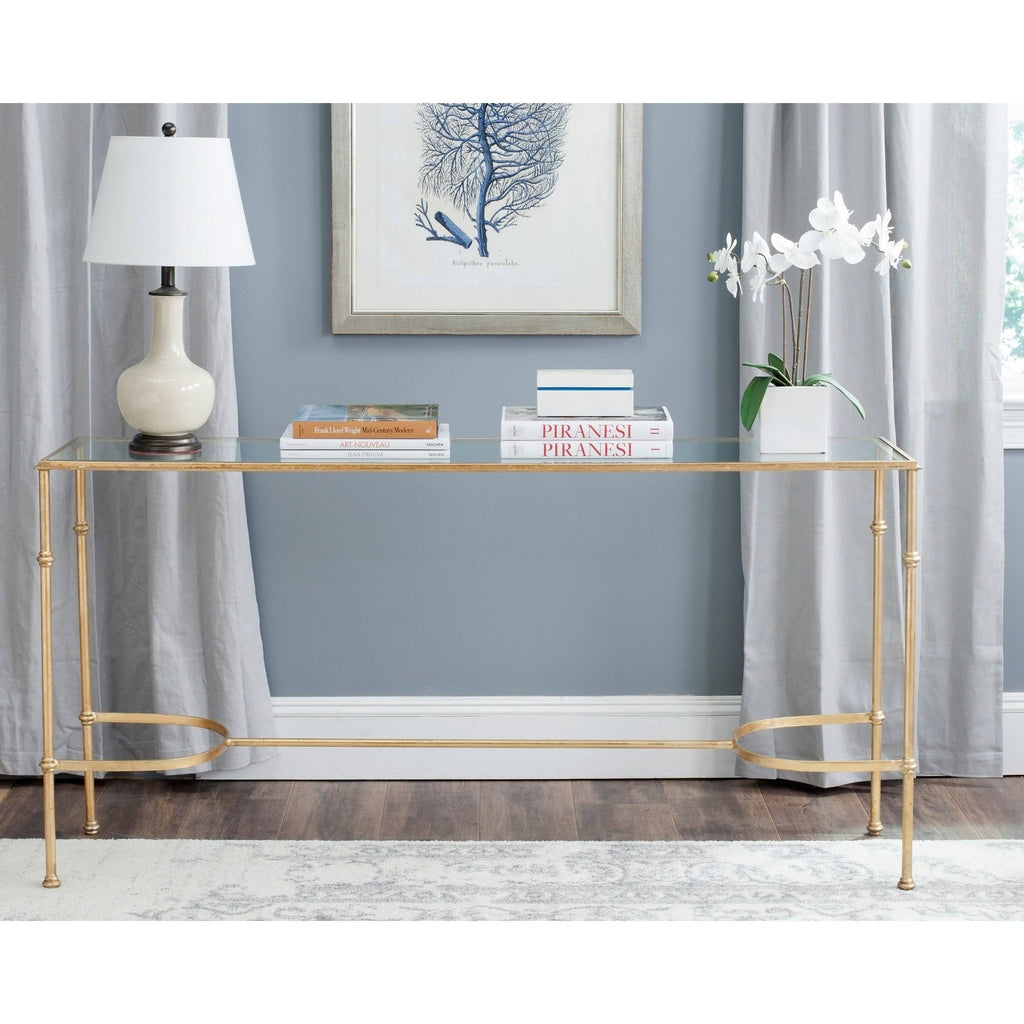 Gold Console Table A31573