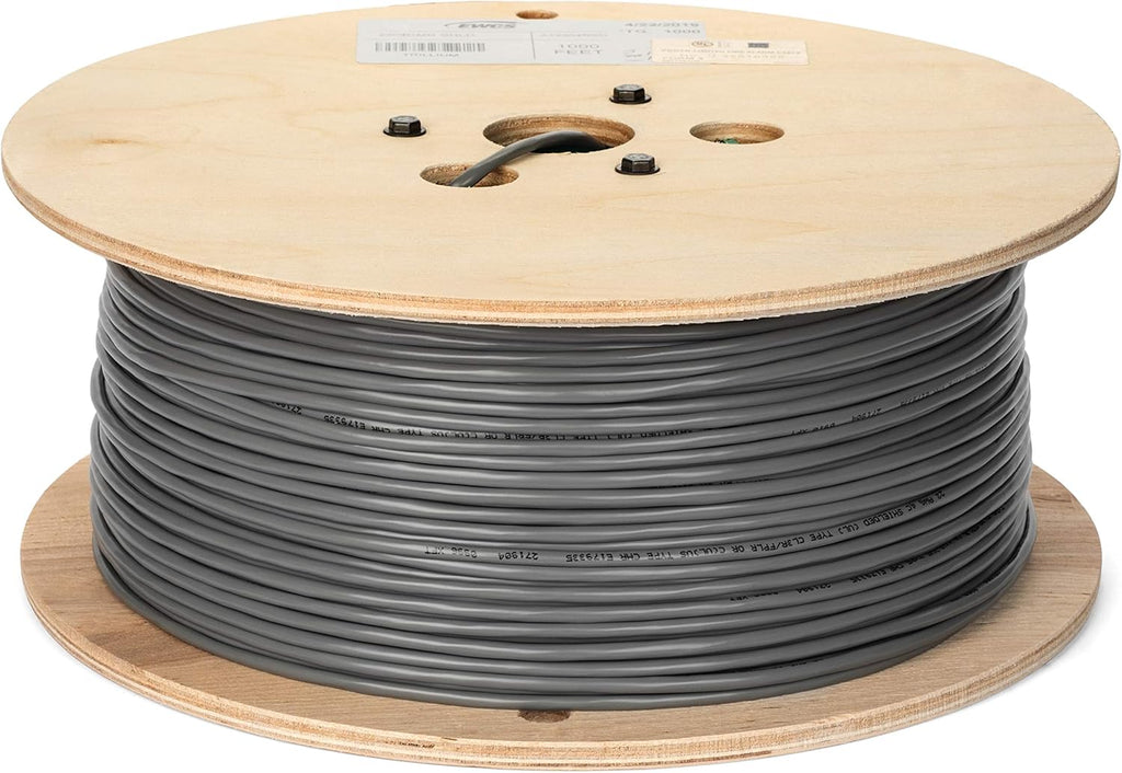 22 AWG 4/C Shielded Sound & Security Cable - 1000 Feet B945