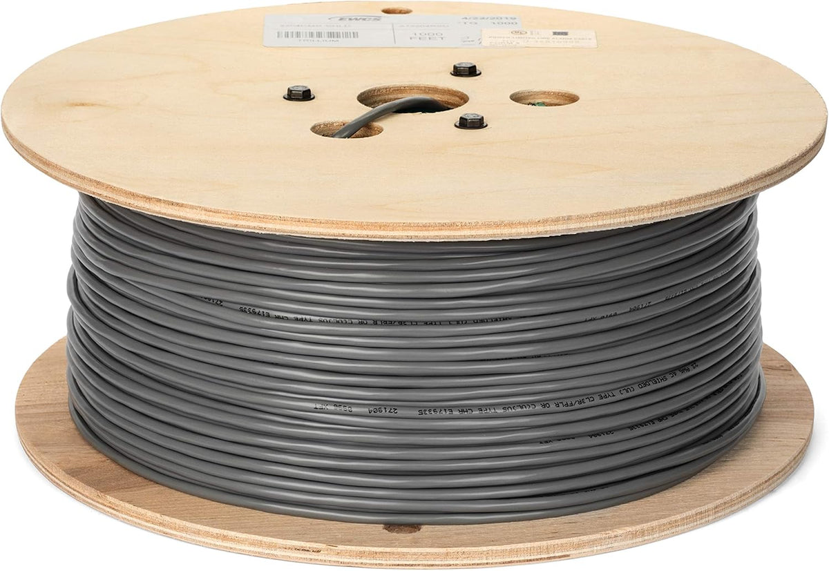 22 AWG 4/C Shielded Sound & Security Cable - 1000 Feet B945